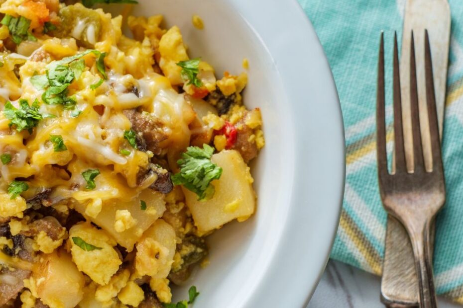 Zdravý recept z vajec - Egg bowl