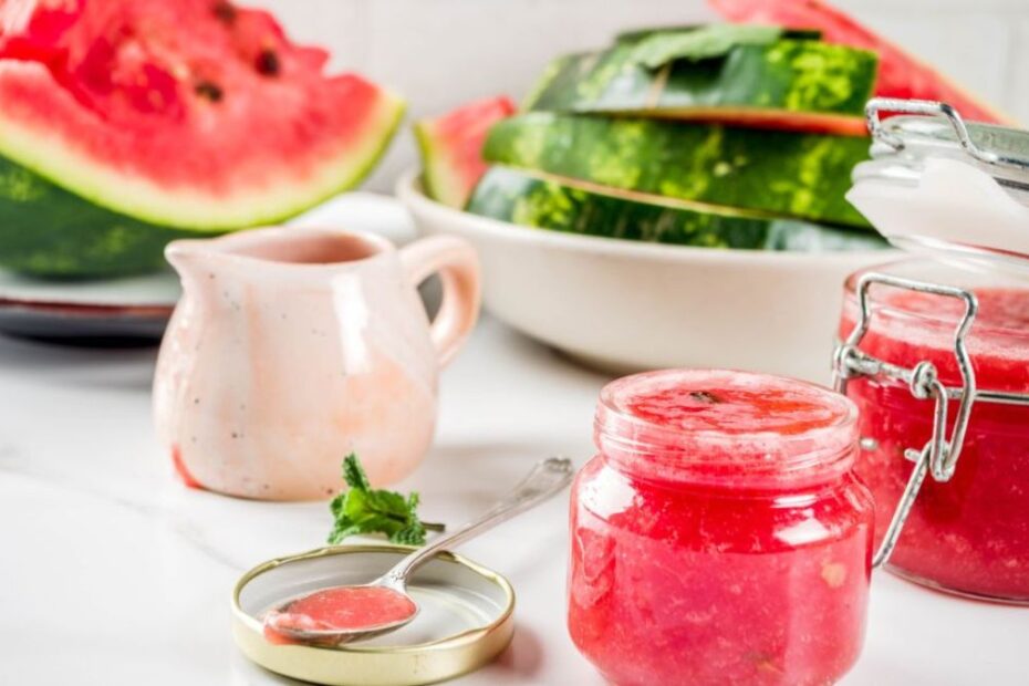 Melónový džem, recept na chutný a neobyčajný domáci džem